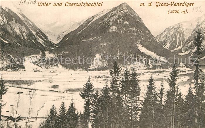 Grossvenediger Unter Obersulzbachtal Winter