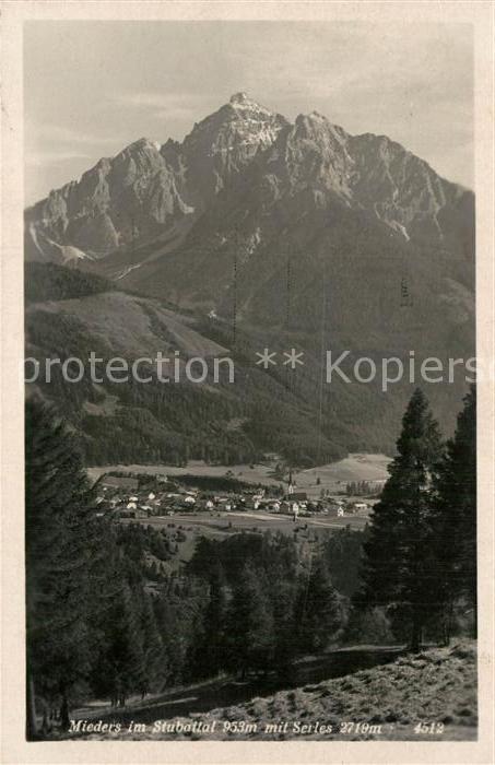 Mieders Tirol Stubaital Serles