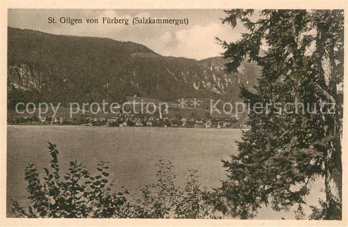 Gilgen Salzkammergut St Blick von Fuerberg