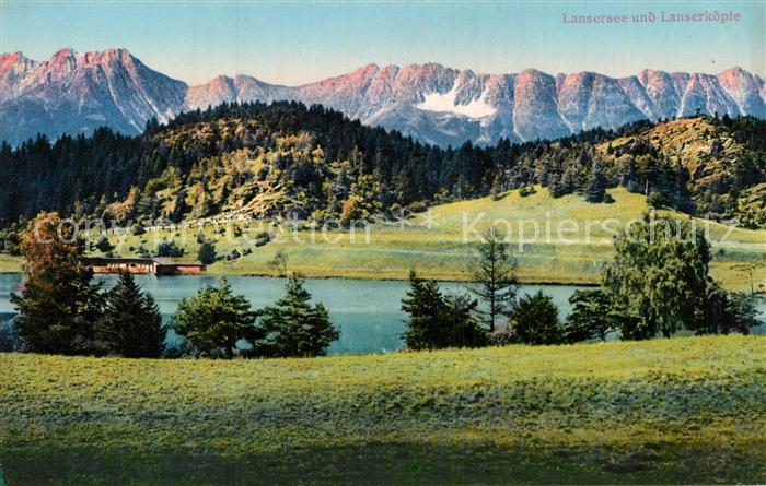 Lansersee Lanserkoepfe