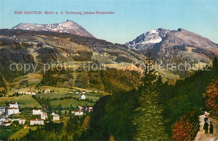 Gastein Bad Erzherzog Johann Promenade
