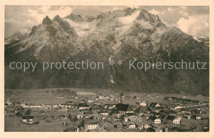 Mittenwald Karwendel Tirol Karwendel Panorama