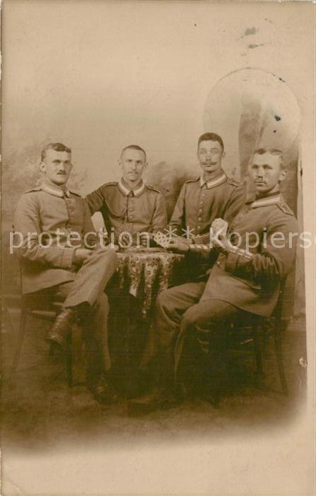 Koenigsberg Ostpreussen Soldaten Kartenspiel