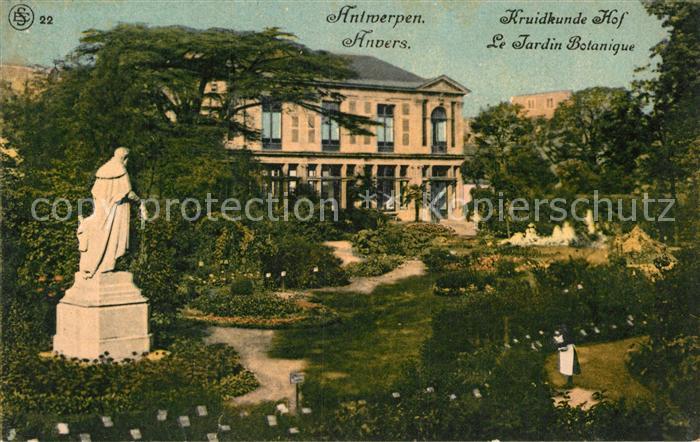 Antwerpen Anvers Kruidkunde Hof Jardin Botanique