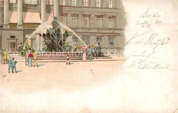 BERLIN  CITY Schlossbrunnen