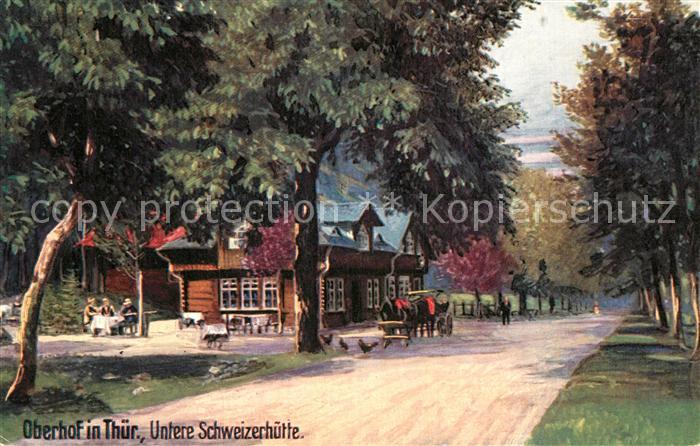 Oberhof Thueringen Untere Schweizerhuette