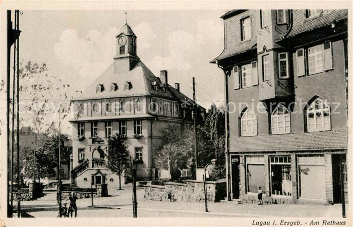Lugau Erzgebirge Am Rathaus