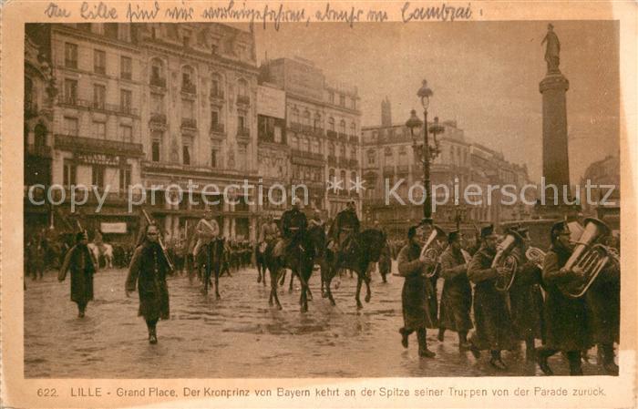Lille Antwerpen Besuch des Kronprinzen