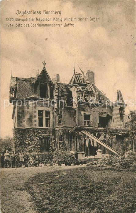 Docherie La Zerstoertes Jagdschloss Donchery
