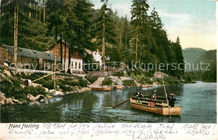 Karlsbad Eger Karlovy Vary Partie am See