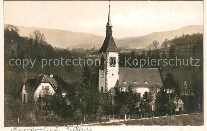 Friedland Boehmen Evangelische Kirche
