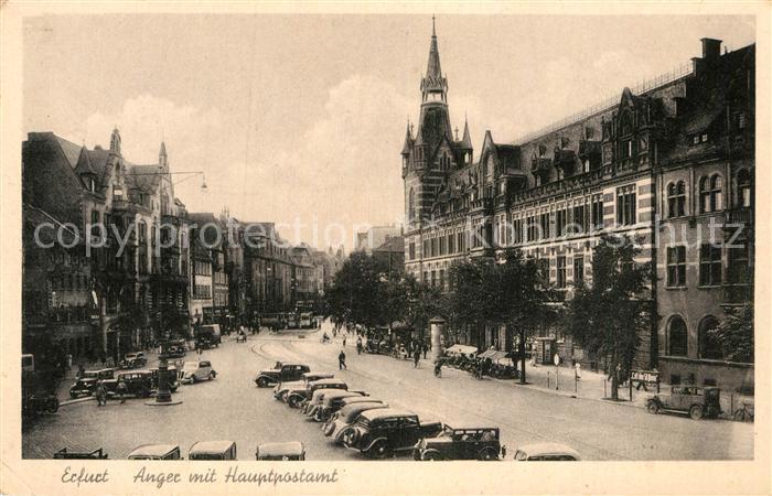 ERFURT CITY Anger Hauptpostamt NZ4
