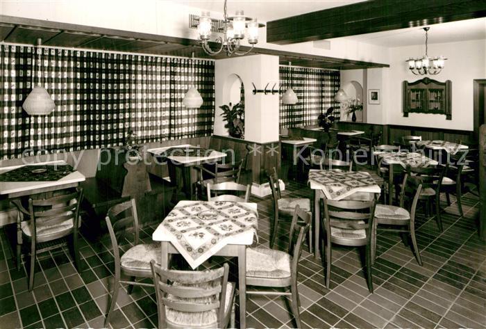 Rumbeck Sauerland Haus Dolle Gastraum