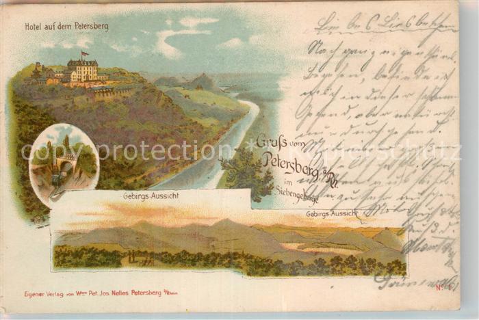 Petersberg Koenigswinter Hotel Bruecke Teilansicht