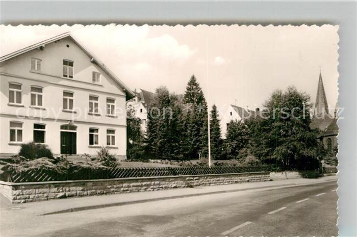 Sundern Sauerland Teilansicht mit Kirche