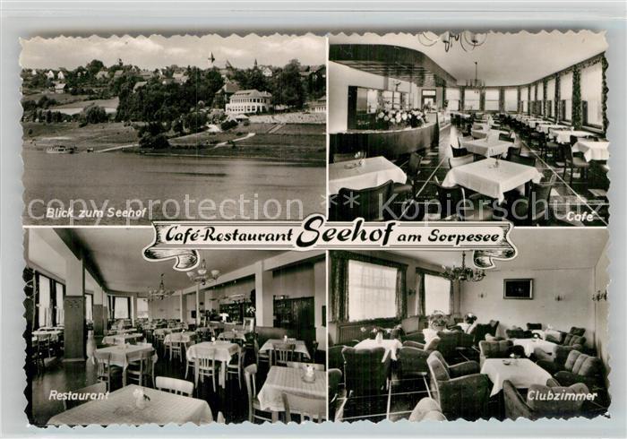 Langscheid Sorpesee Hotel Cafe Restaurant Seehof