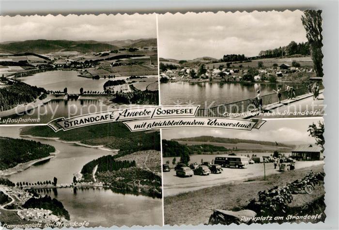 Amecke Campingplatz StrandCafe Fliegeraufnahme