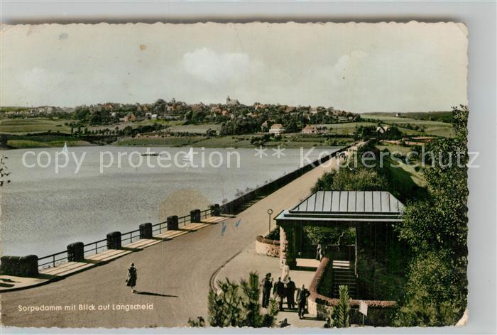 Langscheid Sorpesee Sorpedamm