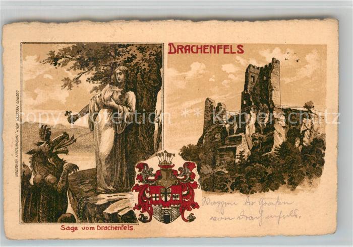 Koenigswinter Drachenfels Sagenfiguren