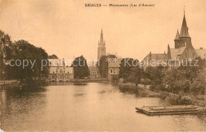 Bruges BRUGGE Belgie Minnewater
