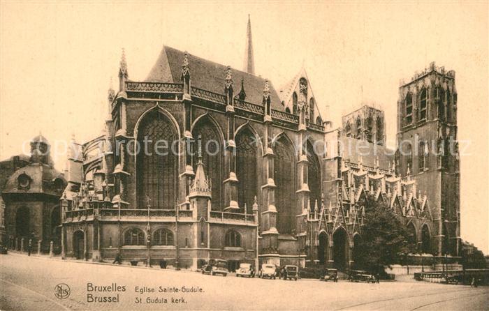 Bruessel Bruxelles Sankt Gudula Kirche