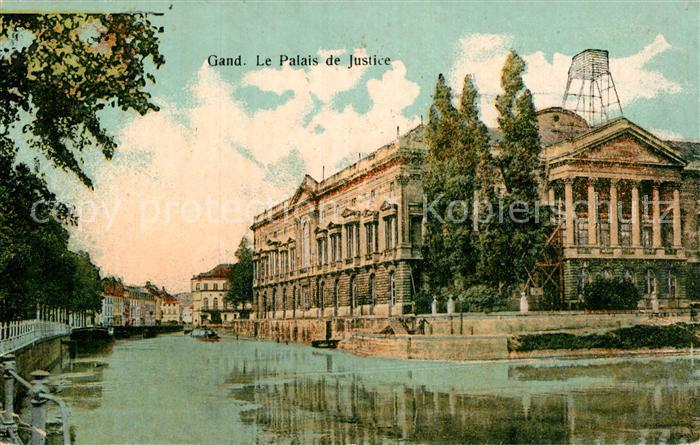 Gand Belgien Le Palais de Justice