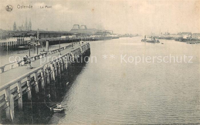 Ostende Oostende Le Pont