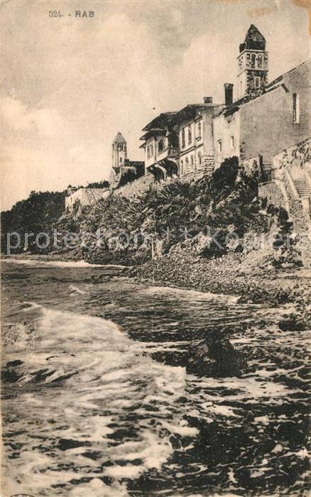 Rab Croatia Kuestenmotiv