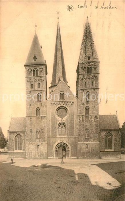 Gent Gand Flandre St Jacobskerk