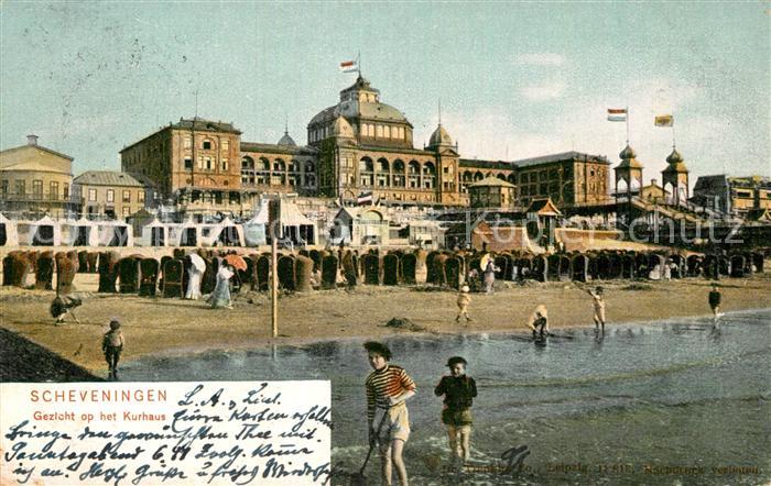 Scheveningen Gezicht op het Kurhaus