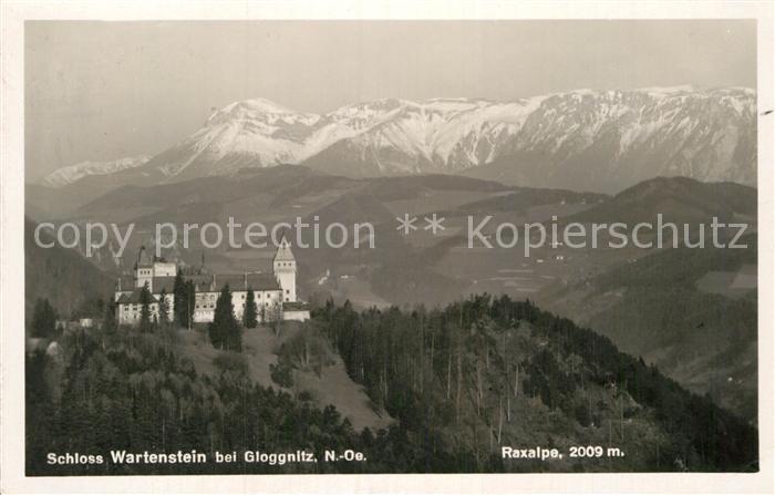 Gloggnitz Niederoesterreich Schloss Wartenstein