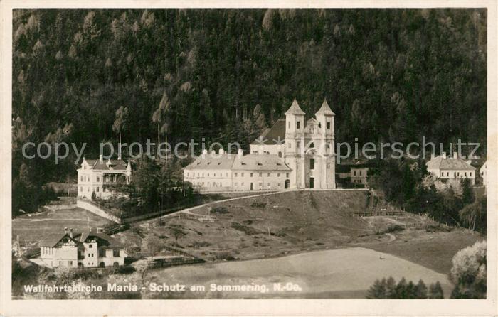 Semmering Niederoesterreich Wallfahrtskirche Maria Schutz