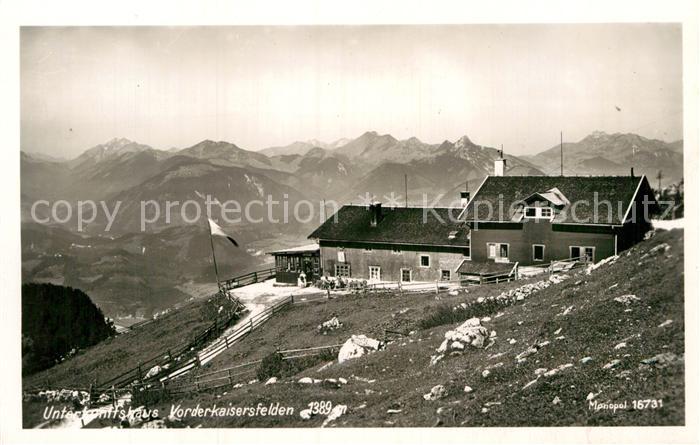 Vorderkaiserfelden Unterkunftshaus