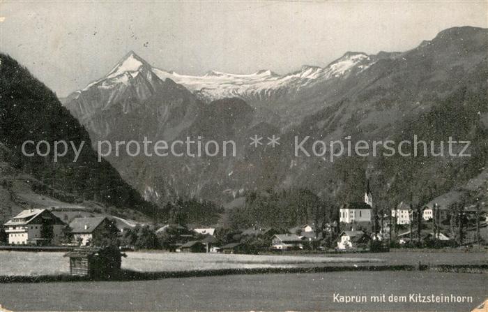 Kaprun mit dem Kitzsteinhorn