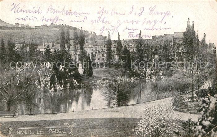 Namur sur Meuse Le Parc