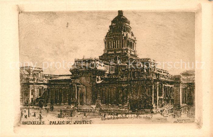 Bruxelles Bruessel Palais de Justice