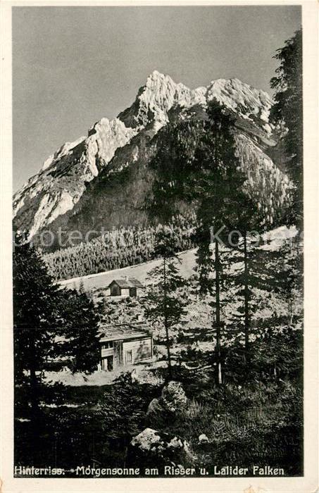 Hinterriss Tirol mit Risser und Lalider Falken