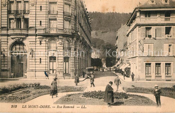 Le Mont-Dore Puy de Dome Rue Ramond