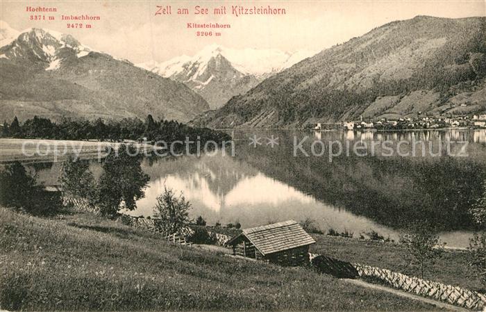 Zell See Kitzsteinhorn Hochtenn Panorama