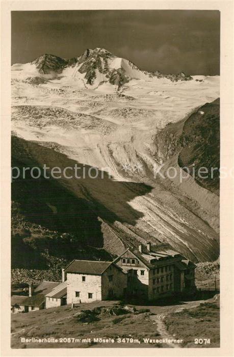 Berlinerhuette Moessle Waxeckferner
