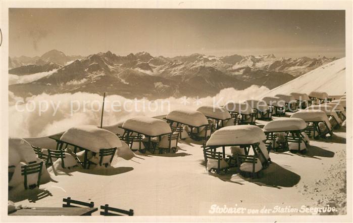 Stubaier Alpen Station Seegrube