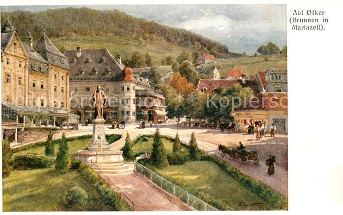 Walster Region Abt Otker Brunnen in Mariazell