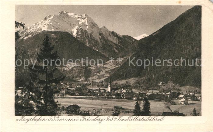 Mayrhofen Zillertal Panorama