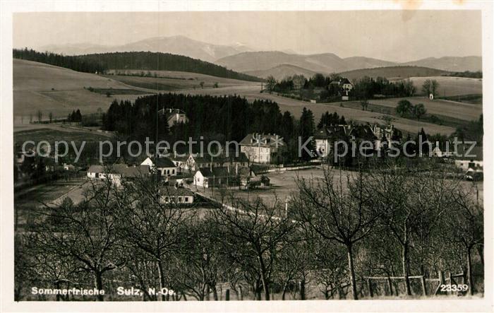 Sulz Vorarlberg Teilansicht