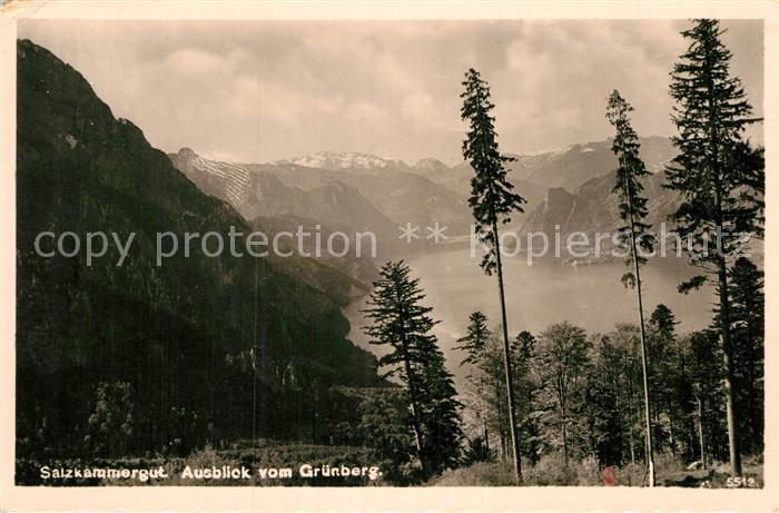 St Wolfgang Salzkammergut Ausblick vom Gruenberg