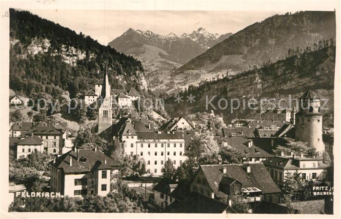Feldkirch Vorarlberg Kirche Runder Turm