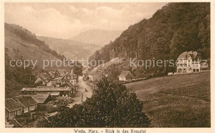 Wieda Blick ins Kreuztal