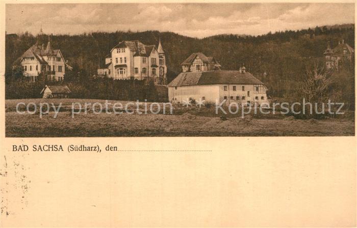 Bad Sachsa Harz Teilansicht