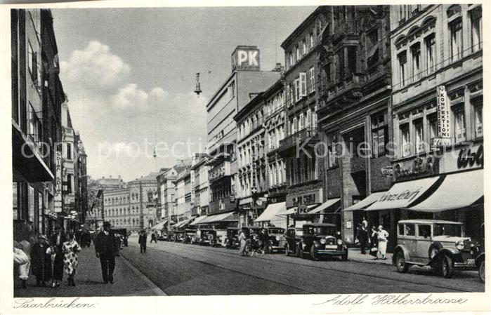SAARBRueCKEN Saarland Strassenpartie