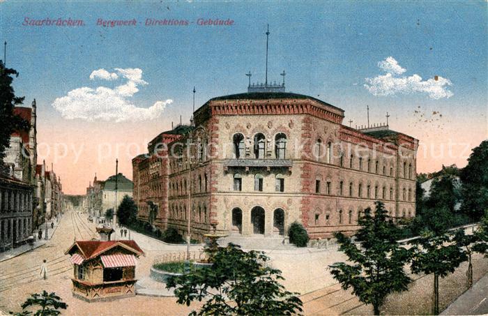 SAARBRueCKEN Saarland Bergwerk Direktionsgebaeude